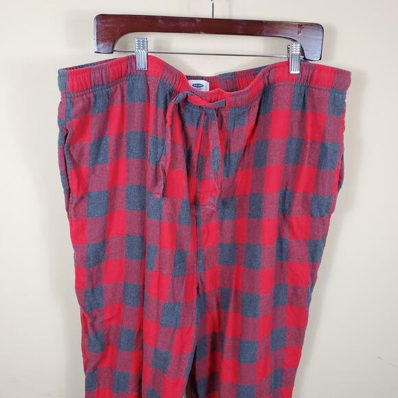 Old Navy Red Flannel PJ Bottoms Men's Size XXL - Picture 3 of 9